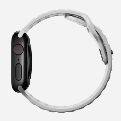 8. Nomad Sportarmband, grau, aus Gummi