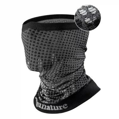 Qunature 11230014002 Skischal, Sport-Bandana, Einheitsgröße - schwarz