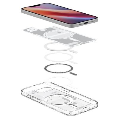 10. Spigen Ultra Hybrid MagSafe Hülle für iPhone 16e / 17e Zero One – Weiß
