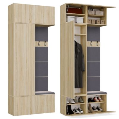 7. Garderobe HAGA II 1SZ1W SONOMA