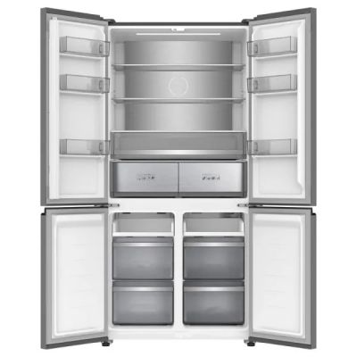 3. Mehrtüriger Einbau-Kühlschrank mit No-Frost-Technologie, Modell MPM-503-SSI-11, schwarzes Glas