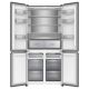 3. Mehrtüriger Einbau-Kühlschrank mit No-Frost-Technologie, Modell MPM-503-SSI-11, schwarzes Glas