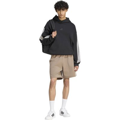 6. adidas Herren-Trikot-Shorts mit 3 Streifen, beige, KW2382