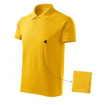 Malfini Cotton M MLI-21204 gelbes Poloshirt
