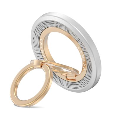 2. Tech-Protect MMR700 Lamano MagSafe Magnetische Handyhalterung – Grau und Gold