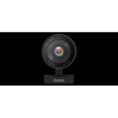 15. IIYAMA UC-CAM10PRO-1 4K UHD-Kamera, 120° Sichtfeld, 8-MP-STARVIS-Sensor, 5-facher Zoom, 2D/3D-Rauschunterdrückung, automatische Bildausschnittanpassung