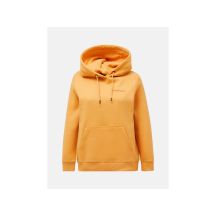 Peak Performance W Original Small Logo Hoo Orange Sweatshirt
