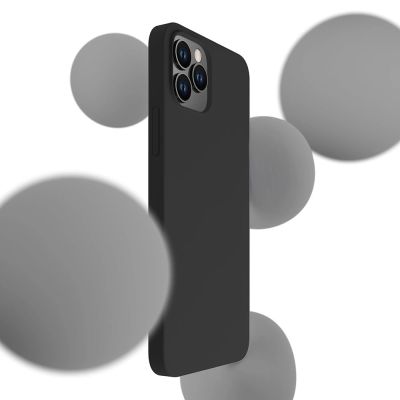 8. 3mk Silikonhülle für iPhone 12 Pro Max – Schwarz