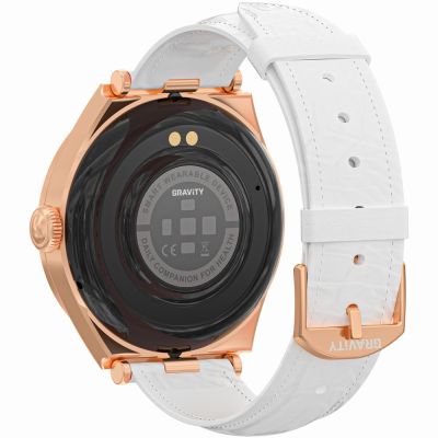 4. Smartwatch Gravity Roségold Weiß GT25-5