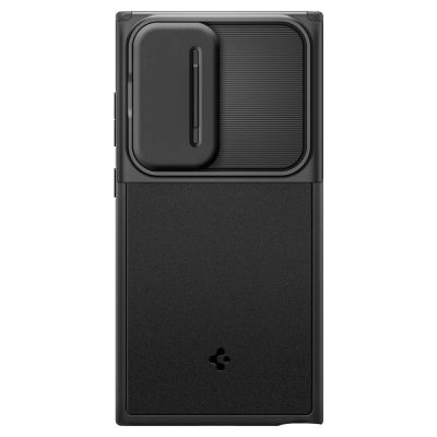 3. Spigen Optik Armor Hülle für Samsung Galaxy S24 Ultra – Schwarz
