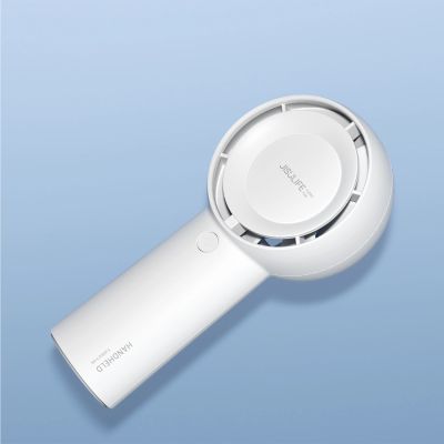 7. Jisulife Handventilator Life5 Plus 4000mAh Tragbarer Mini-Gebläse-USB-Ventilator - Weiß