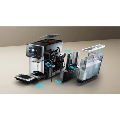 13. Siemens TP715R07 EQ700 Espressomaschine (schwarz; 19 bar)