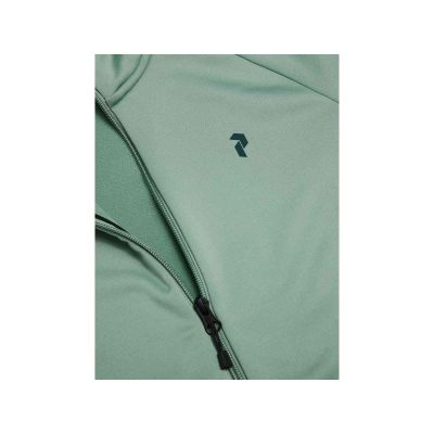 4. PEAK PERFORMANCE W Rider Essentials Midlayer Zip Jacke für Damen, Grün