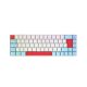 7. CHERRY TAS MX-LP 2.1 Kompakte kabellose DE-Layout-Tastatur weiß (G80-3860LVADE-0)
