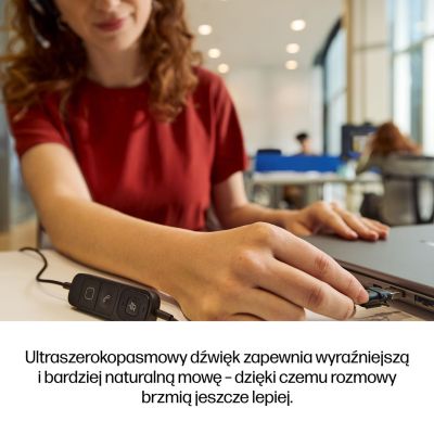 55. HP Poly Mission 625 – Kabelgebundenes Stereo-USB-Headset (Mehrfachpackung)
