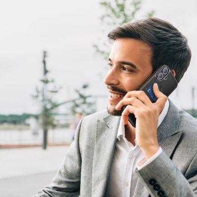 9. Dux Ducis Rafi II Mag-Hülle mit MagSafe für iPhone 16 – Schwarz