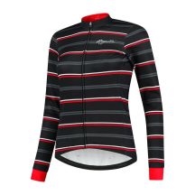 Rogelli Damen-Winterjacke STRIPE schwarz-rot 2XL
