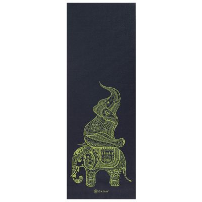 9. Gaiam Tribal Wisdom Yogamatte 6 mm 62562
