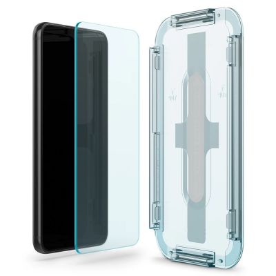 3. Spigen Glas.tR EZ Fit gehärtetes Glas für Samsung Galaxy S22 - 2 Stk.