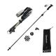Qunature Nordic Walking Trekkingstock Aluminium 110 – 130 cm 1 Stk. - Braun