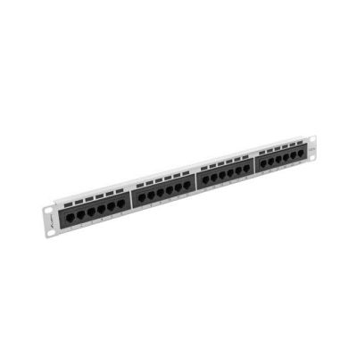 3. Patchpanel Lanberg PPU5-1024-S (1U; Kat. 5e; 24xRJ-45)