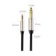 12. Ugreen AV127 10625 Audio-TRS-Kabel Miniklinke 3,5 mm / Klinke 6,35 mm 1 m – Grau