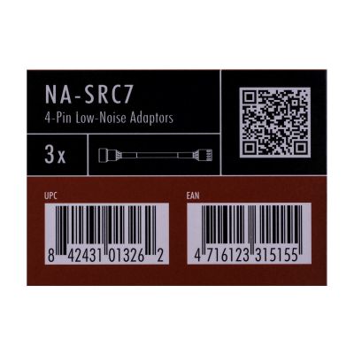 9. NOCTUA NA-SRC7 Lüfterhalterung, 3 Stück geräuscharme Adapter, 4-polig