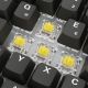 Sharkoon SKILLER SGK50 S3 PBT Gaming-Tastatur – Gateron G Pro 3.0 Gelb