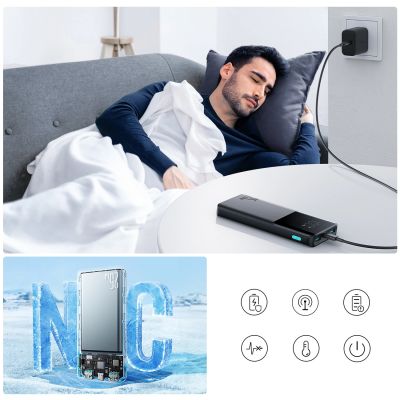 13. Joyroom JR-PBF20 25W 10000mAh Powerbank - Schwarz