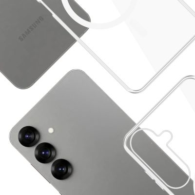13. 3mk Clear MagCase Hülle für Samsung Galaxy S25+ – transparent