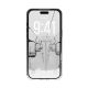 3. Urban Armor Gear Plyo Handyhülle 17,5 cm (6,9 Zoll) Schwarz, Transparent