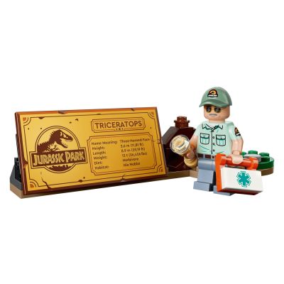 17. LEGO Jurassic World 77985 - Dinosaurierskelette: Triceratops