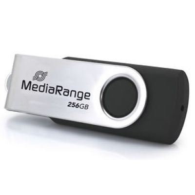 2. MediaRange MR1955 USB-Stick 256 GB USB Typ-C 3.2 Gen 1 (3.1 Gen 1) Schwarz, Silber