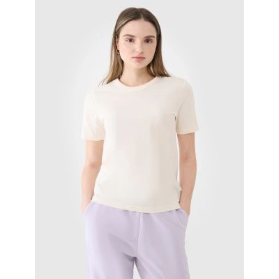 Oversize-T-Shirt für Damen aus Modal 4F 4FWSS25TTSHF1991-11S