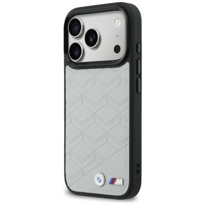 2. BMW M Shape Logo MagSafe Hülle für iPhone 17 Pro, Grau