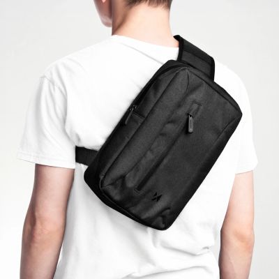 12. Wozinsky WSB6GR Scooter-Lenkertasche mit Schultergurt, 5 l – Grau
