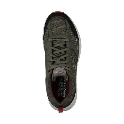 3. Skechers Oak Canyon-Verketta Herrenschuhe Olive 51898 OLBK