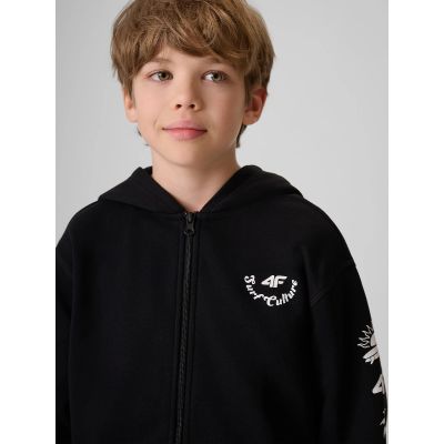 4. Locker geschnittener Kapuzenpullover für Jungen, Größe 4F 4FJRSS26TSWSM3052-20S