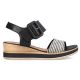 22. Remonte W RKR646 Leder Keilsandalen