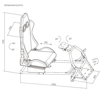 8. Oplite GT3 Superfast V2 Renncockpit