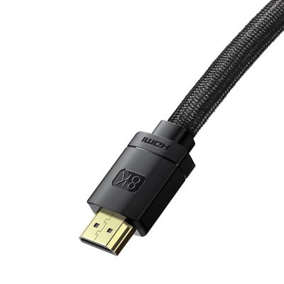 4. Baseus High Definition Series 8K HDMI Kabel 2m - Schwarz