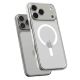 4. Spigen Ultra Hybrid MagSafe Case für iPhone 17 Pro Max - Klar und Weiß