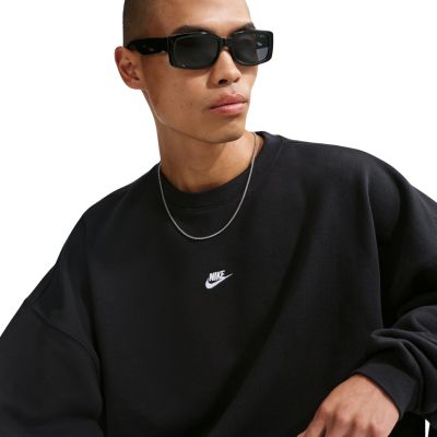 5. Nike Club FT OS Crew Herren-Sweatshirt Schwarz IF0747 010
