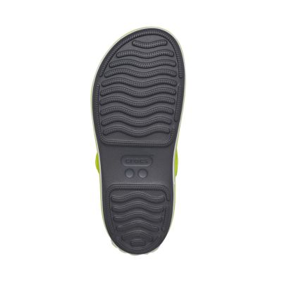 5. Crocs Crocband Cruiser Kindersandalen Grau-Grün 209424 1NJ