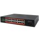 10. Qoltec Netzwerk-Switch Gigabit Ethernet | 24x RJ45 | 2x SFP | 1000 Mbit/s