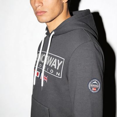 5. Geographical Norway Great DB 317 M Sweatshirt WY8615H/GN-Dunkelgrau