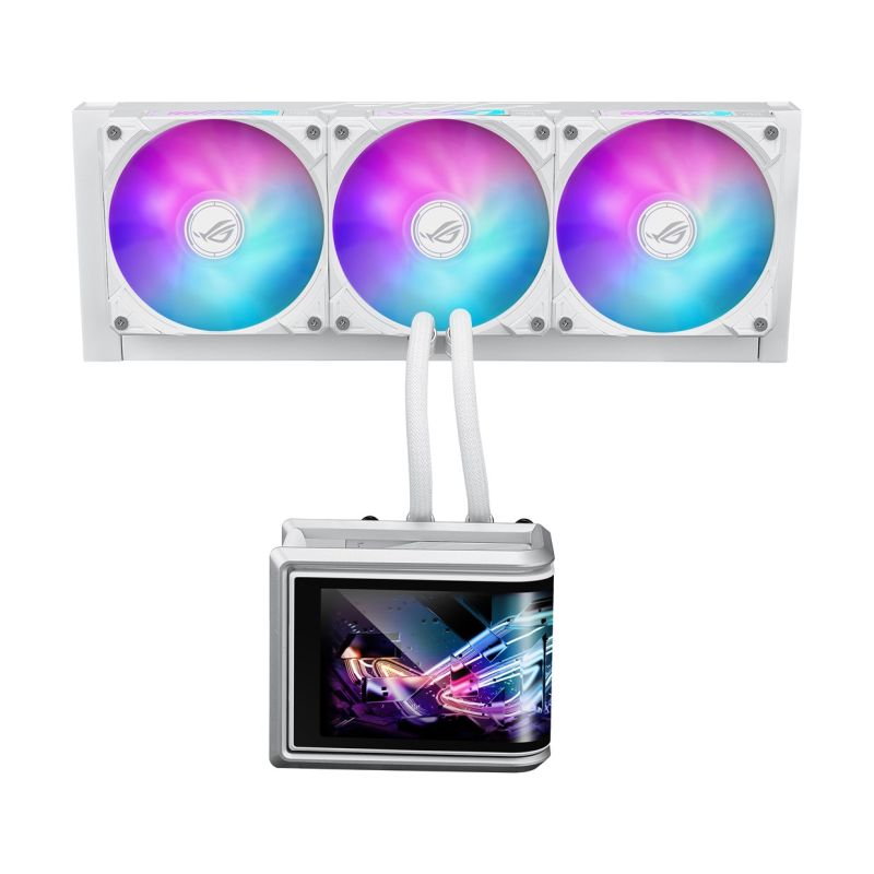 4. ASUS ROG RYUO IV SLC 360 ARGB WHT Kühler
