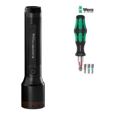 Ledlenser P6R Core Taschenlampe + WERA-Kit