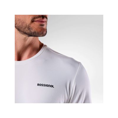 5. ROSSIGNOL M Graphic Active Tee Herren-T-Shirt Weiß