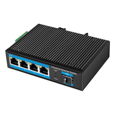 LogiLink NS204 Netzwerk-Switch, unmanaged Gigabit Ethernet (10/100/1000), Schwarz